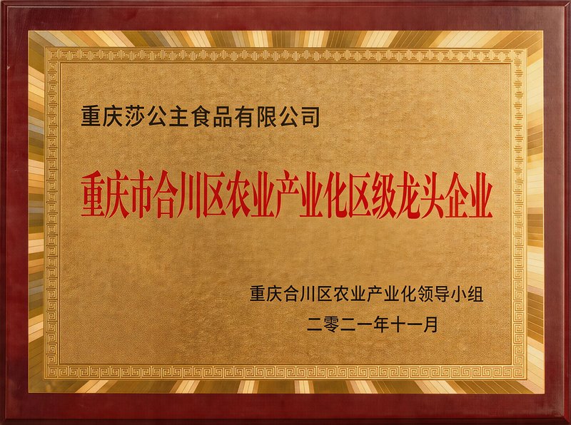 重庆市合川区农业产业化区级龙头企业